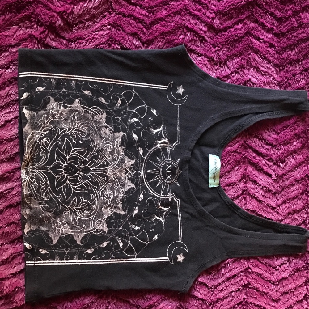 Tilly's/ Lotus/ Moon Crop Top